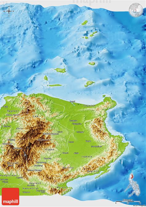 Physical Map of Region 2 .